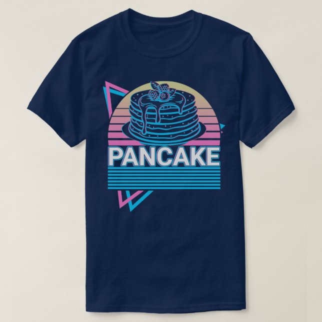 T-shirt Don Pancake Retro (Design devant)