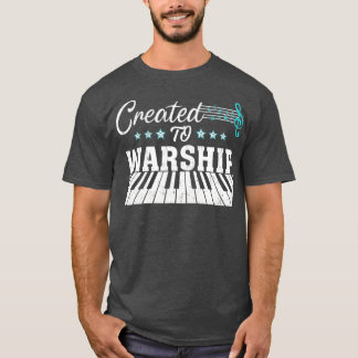 T-shirt Don Piano Player Créé Pour L'Adoration