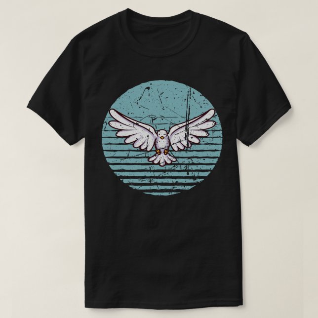 T-shirt Don Pigeon Retro (Design devant)