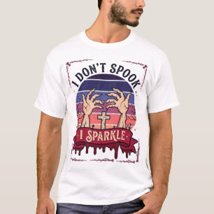 T-shirt Don Spook Sparkle Zombie Mains Halloween Sang_1.p