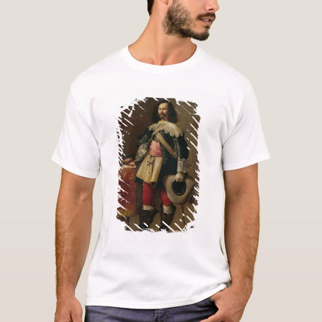 T-shirt Don Tiburcio de Redin y Cruzat (huile sur la (Devant)