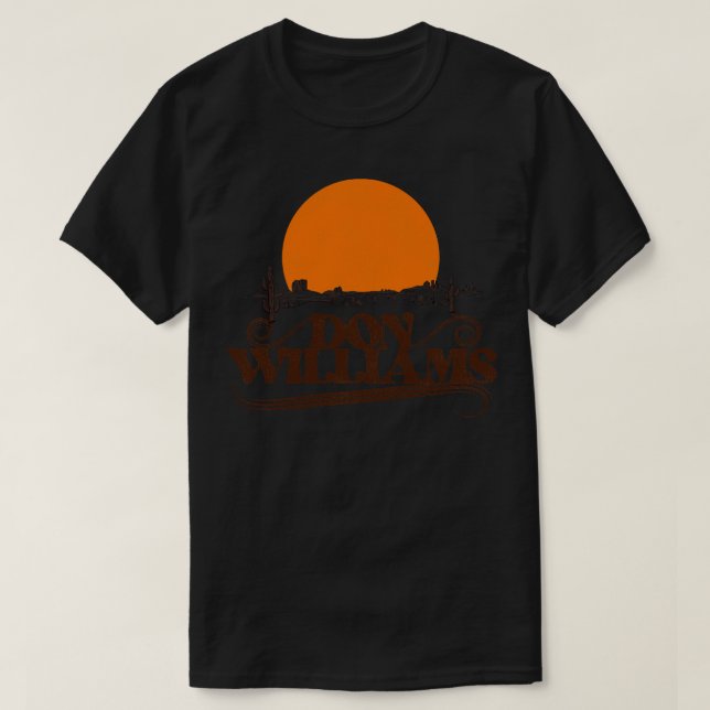 T-shirt Don Williams Rising Sun (Design devant)