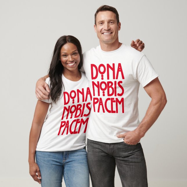 T-shirt Dona Nobis Pacem (Unisexe)