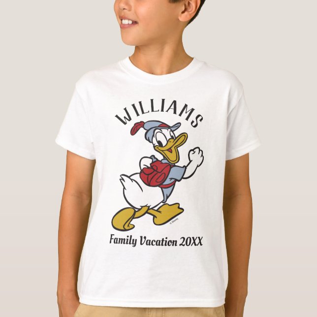 T-shirt Donald Duck | Donald extérieur (Devant)