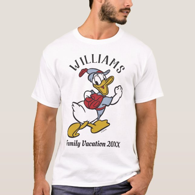 T-shirt Donald Duck | Donald extérieur (Devant)