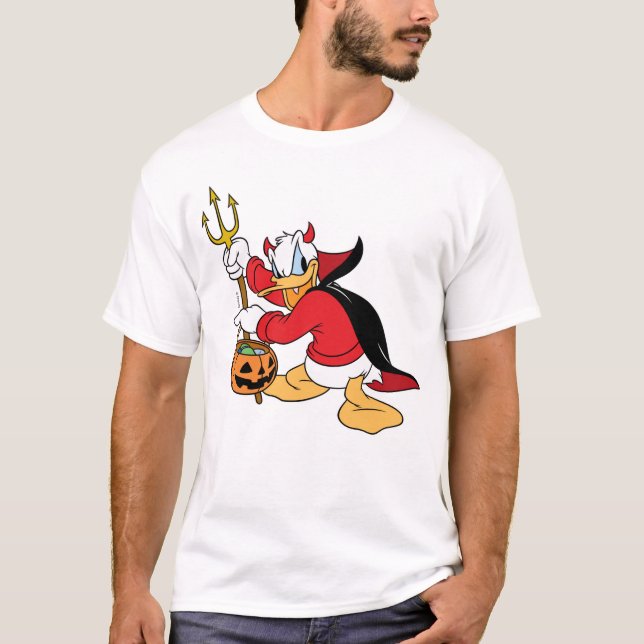 T-shirt Donald Duck en déguisement (Devant)