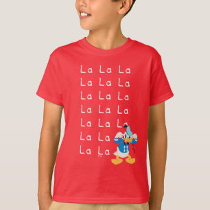 T-shirt Donald Duck Holiday La La La La