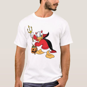 T-shirt Donald Duck in Devil Costume