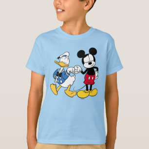 T-shirt Donald Duck & Mickey Poing Bump