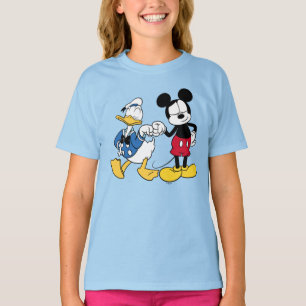 T-shirt Donald Duck & Mickey Poing Bump