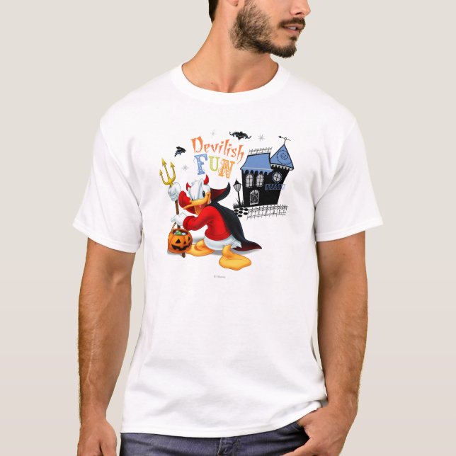 T-shirt Donald Duck s'amuse (Devant)