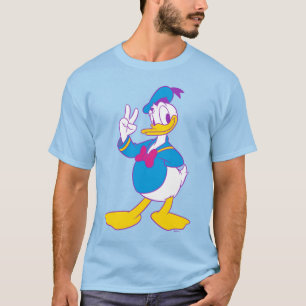 T-shirt Donald Duck Signe de Paix