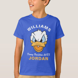 T-shirt Donald Duck Vacances en famille & Année