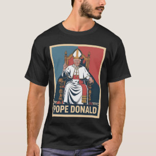 T-shirt Donald Pape Trump Pape Donald Trump Politique