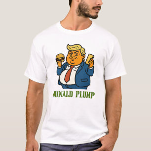T-shirt Donald Plump - Drôle caricature parodique