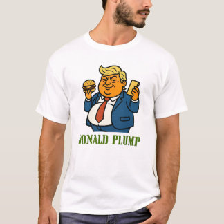 T-shirt Donald Plump - Drôle caricature parodique
