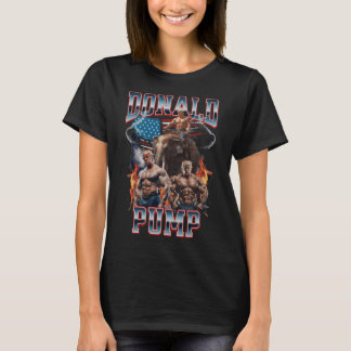T-shirt Donald Pump Trump Gym Pump Couverture de pompe