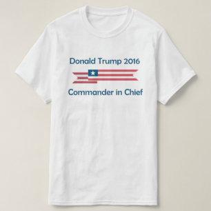 T-shirt Donald Trump 2016 Commandant en chef