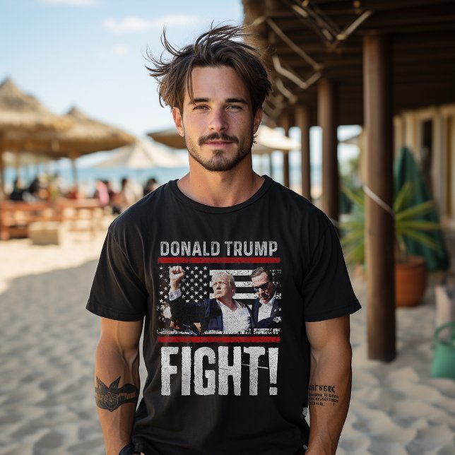 T-shirt Donald Trump 2024 A Survécu À Une Balade Électoral (Créateur téléchargé)