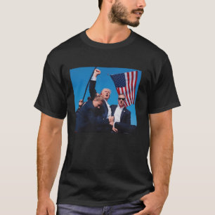 T-shirt Donald Trump 2024 A Survécu À Une Balade Électoral