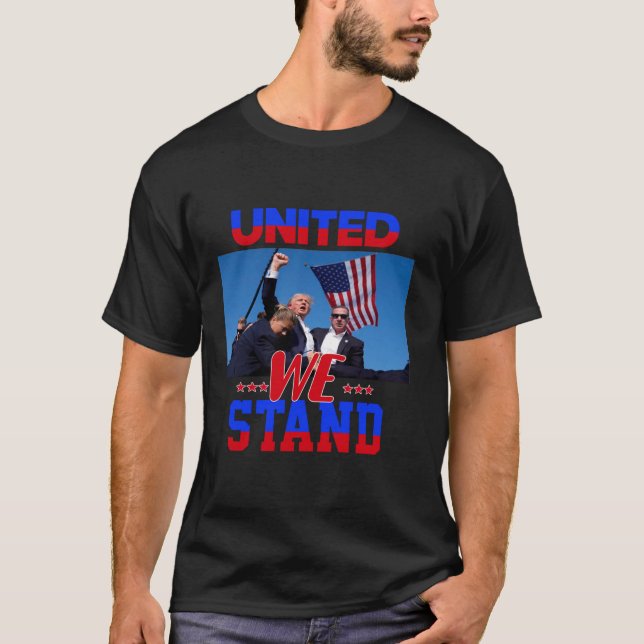 T-shirt Donald Trump 2024 A Survécu À Une Balade Électoral (Devant)