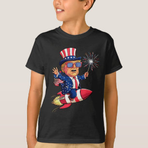 T-shirt Donald Trump 2024 heureux 4 juillet Trump américai