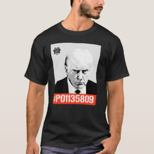 T-shirt Donald Trump détenu #P01135809