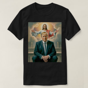 T-shirt Donald Trump et Jésus-Christ