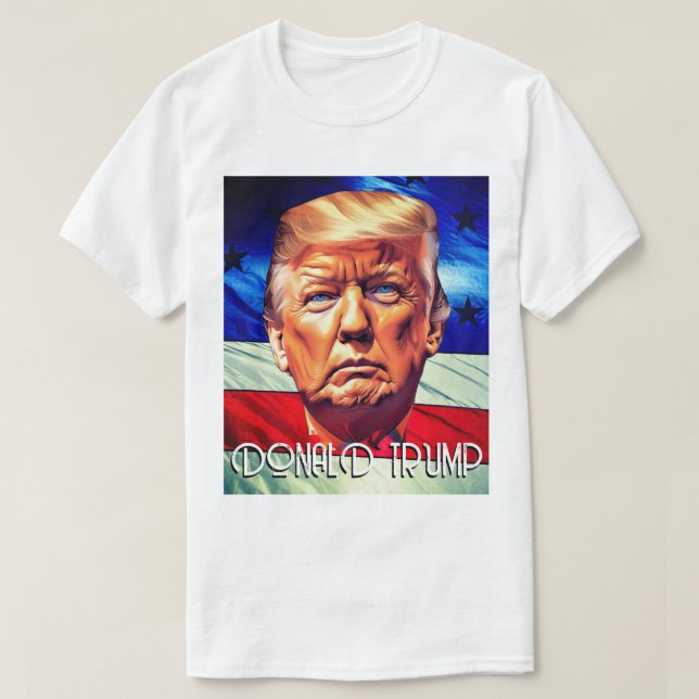 T-shirt Donald Trump et la vieille gloire (Design devant)
