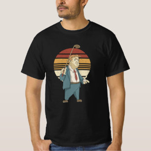 T-shirt Donald Trump Golf Glace Cream