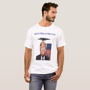 T-shirt Donald Trump humour des drones