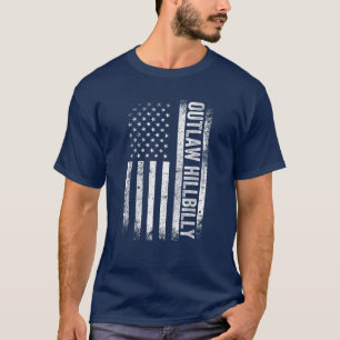 T-shirt Donald Trump J.D. Vance Outlaw Hillbilly