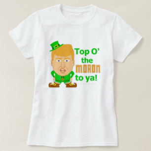 T-shirt Donald Trump Jour de la Saint Patrick Leprechaun