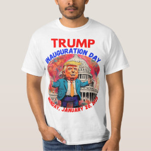 T-SHIRT DONALD TRUMP JOUR D'INAUGURATION 2025