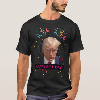 T-shirt Donald Trump Joyeux Jours de saules d'anniversaire