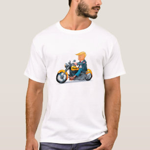 T-shirt Donald Trump Moker Président joyeux et moderne
