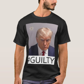 T-shirt Donald Trump Mugshot Coupable