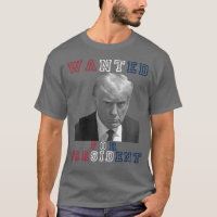 Donald Trump Mugshot Recherché pour le président 2