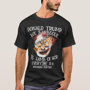 T-shirt DONALD TRUMP NOUS Faisons GRILLER L'AGNEAU DE DIEU