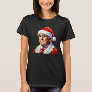 T-shirt Donald Trump Père Noël 2024 - Noël