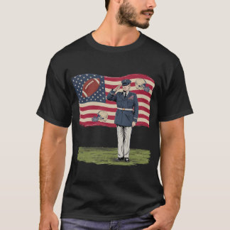 T-shirt Donald Trump Président de football américain 2025