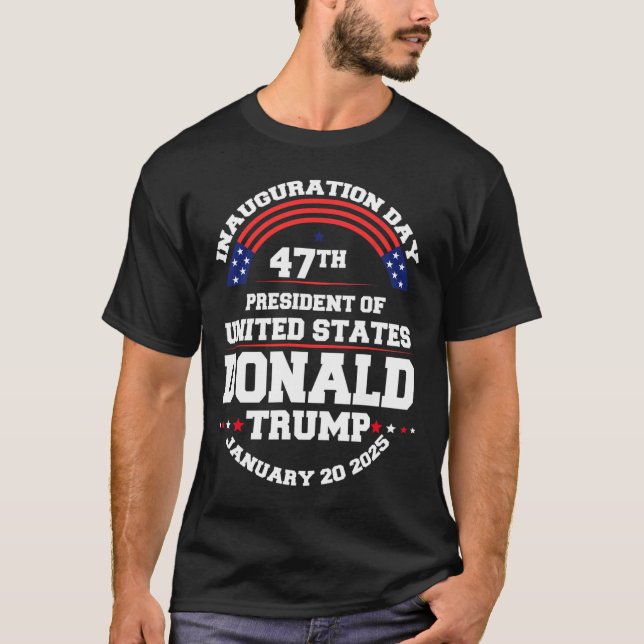 T-shirt Donald Trump remporte l'investiture électorale de  (Devant)