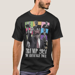 T-shirt Donald Trump The Revenge Tour 2024 Funny Parody El