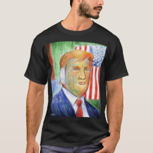 T-shirt Donald Trump Van Gogh