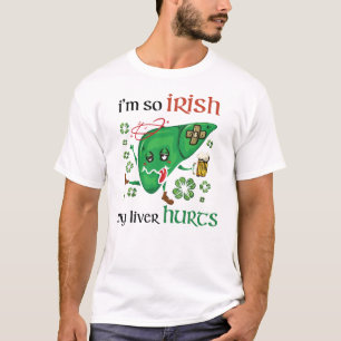 T-shirt Donc, mon foie me fait mal en Irlande