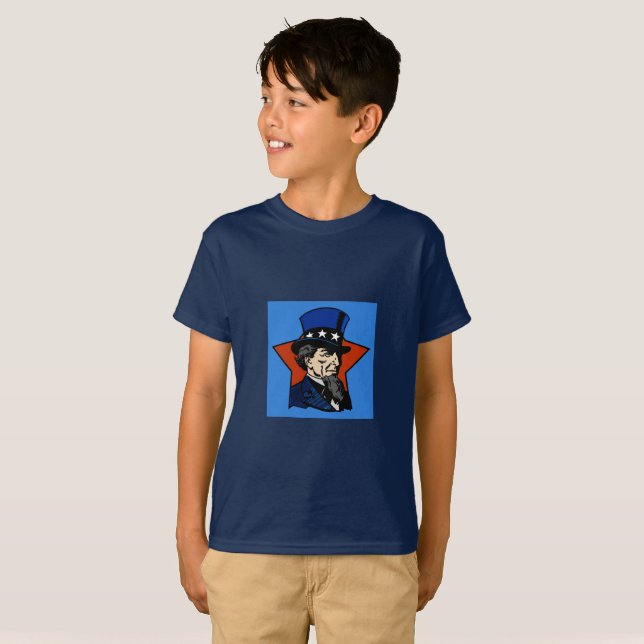 T-shirt d'Oncle Sam (Devant entier)
