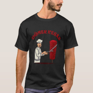 T-shirt Döner Kebap Cuisson Classique Avec Poignée De Keba