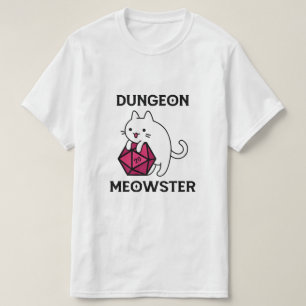 T-shirt Donjon Meowster Chat Drôle