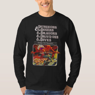 T-shirt Donjons & Dinners & Dragons & Drive Ins & Dives