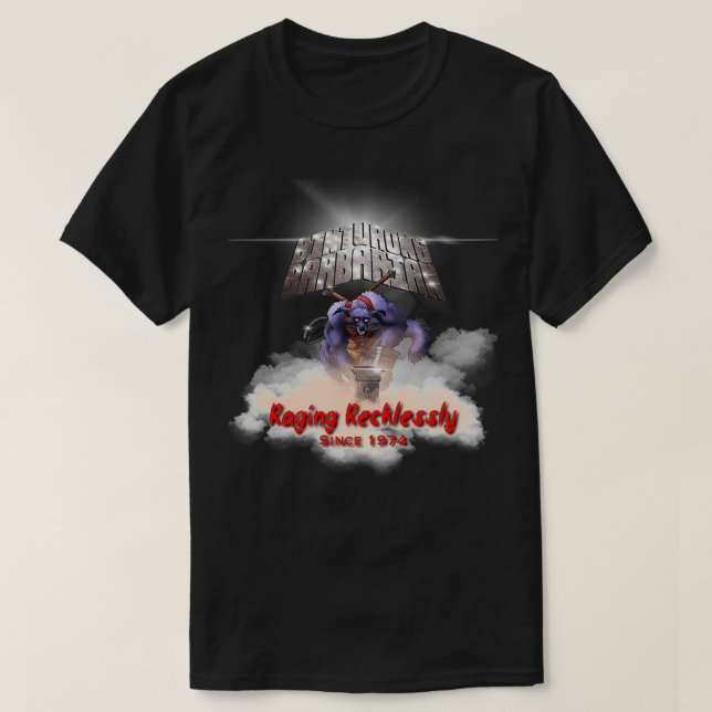 T-shirt Donjons et dragons Binturong Barbare (Design devant)